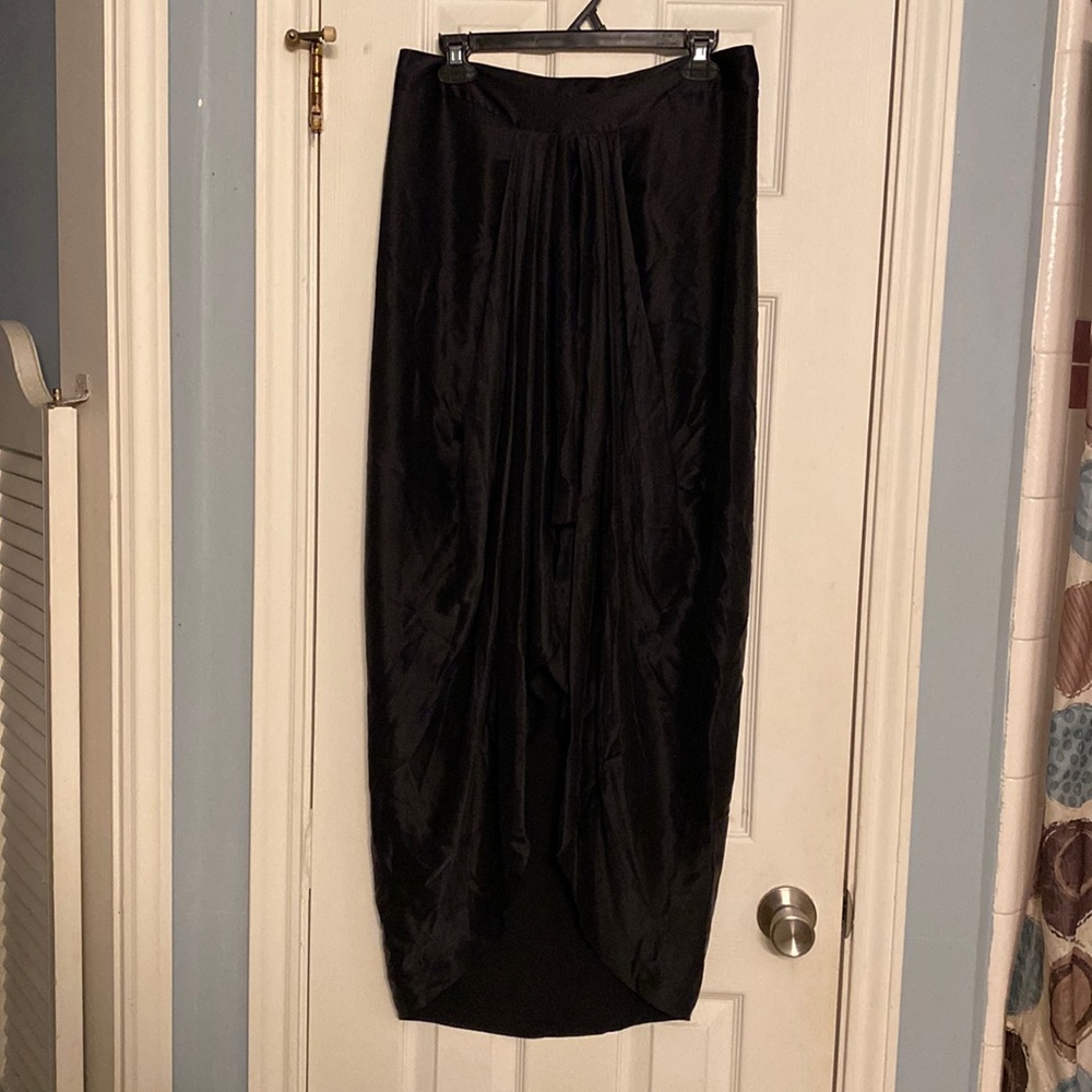 Hi-Lo Silk L.A.M.B. Skirt - NEW with Tags